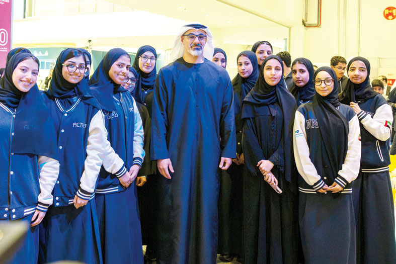 خالد بن محمد بن زايد: الاستثمار في تنمية مهارات الشباب وتمكينهم بالمعارف يُشكِّل ركيزة أساسية ضمن رؤية الإمارات 