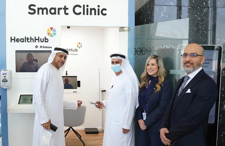 افتتاح أول عيادة ذكية لعلاج المرضى عن بعد بالأماكن العامة في دبي