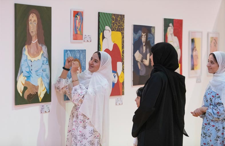دائرة التعليم والمعرفة ودائرة الثقافة والسياحة - أبوظبي تسلّطان الضوء على الإبداعات الفنية لطلبة الإمارة 