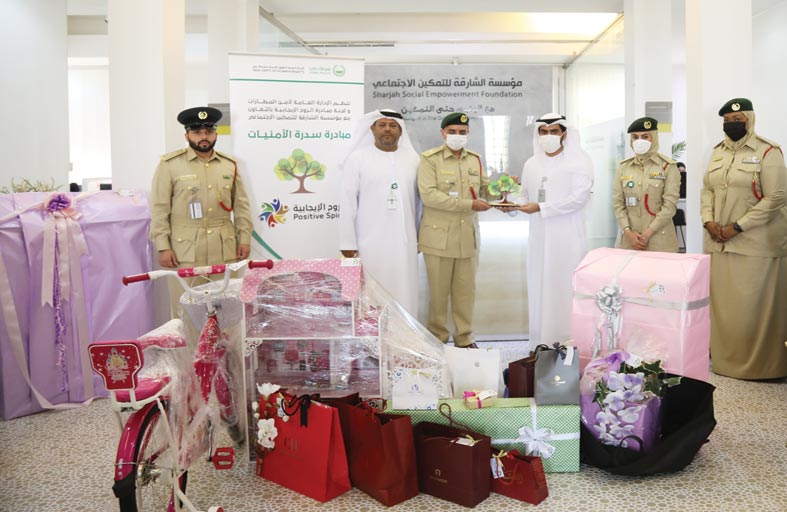 تعاون مشترك بين الشارقة للتمكين  وشرطة دبي لتحقيق أمنيات الأيتام