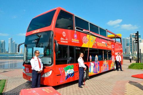 شروق تعلن بدء عمل الحافلات السياحية في الشارقة 