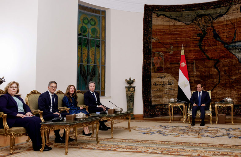 بلينكن ينهي الجولة الرابعة.. وحرب غزة مستمرة