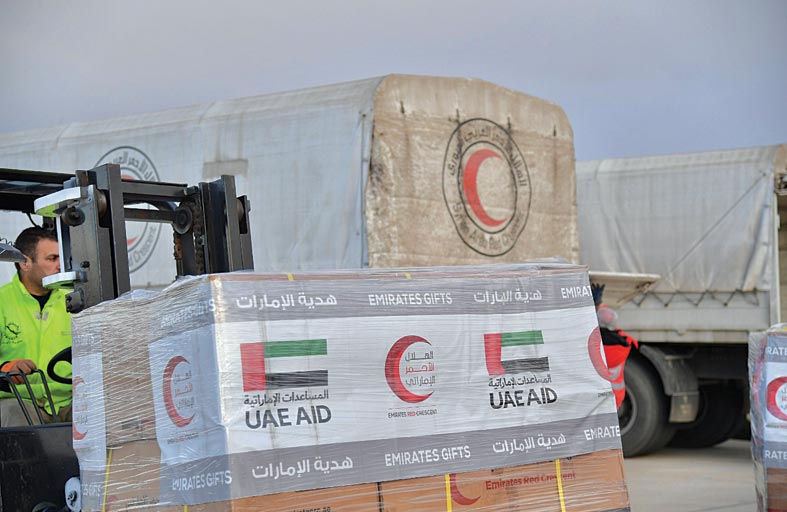 الأمم المتحدة: مساعدات الإمارات الإضافية تعزز جهود إغاثة متضرري الزلزال في سوريا 