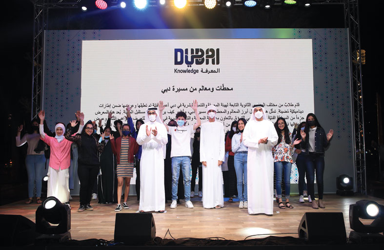 معرض معالم دبي يسلط الضوء على إبداعات المواهب الشابة 