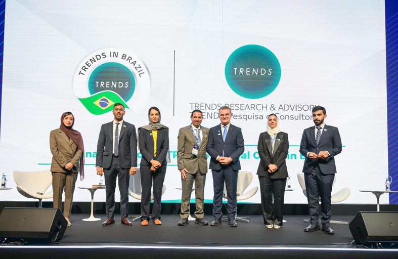 تريندز للبحوث والاستشارات يدشن مكتبه الافتراضي في البرازيل  