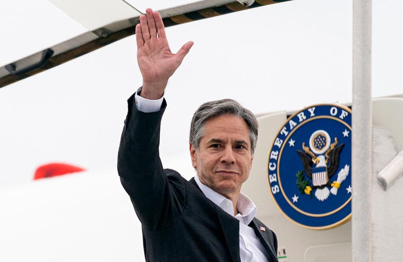 وزيرا الخارجية الأميركي والإسرائيلي يعقدان أول لقاء مشترك  