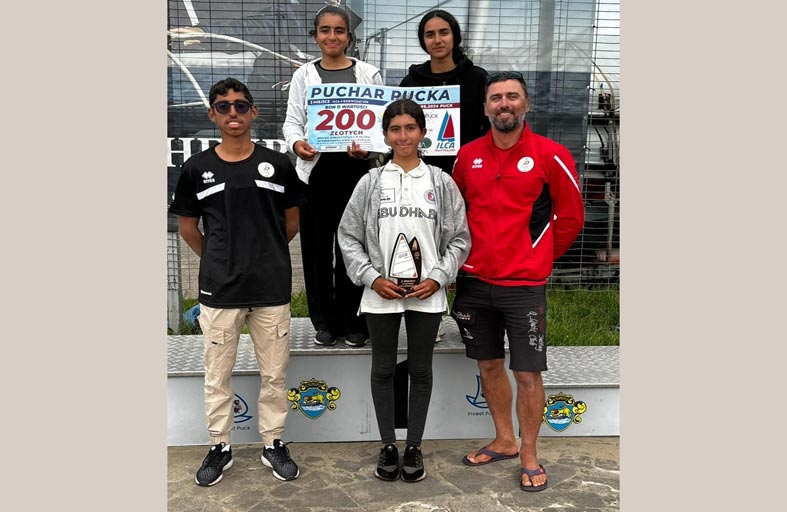 مروة الحمادي تحرز فضية بطولة بوشار بوكا للشراع الحديث في بولندا