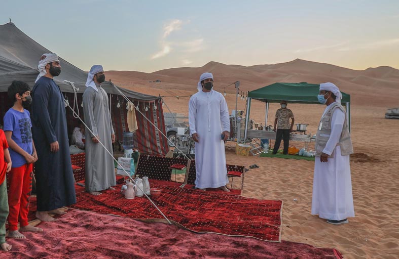 اختتام حملة شتاء الظفرة آمن وسعيد