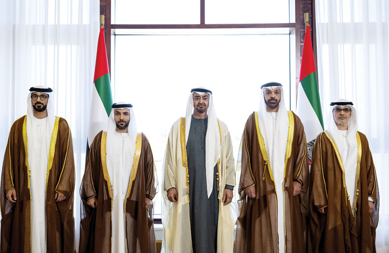 أمام رئيس الدولة..سفراء الإمارات الجدد يؤدون اليمين القانونية
