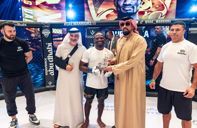 المغربي علاوي بطلا للنسخة «العربية الإفريقية» من «محاربي الإمارات» 