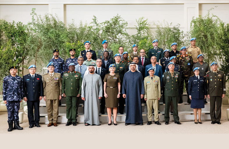 رئيس الدولة: ترسيخ أسباب الأمن والاستقرار يعد ركيزة أساسية لتحقيق التنمية في العالم 