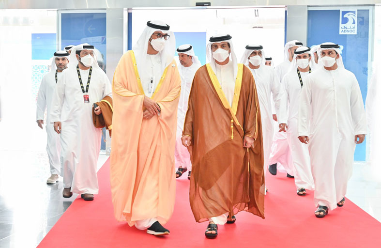  منصور بن زايد يفتتح معرض ومؤتمر أبوظبي الدولي للبترول أديبك 2022 