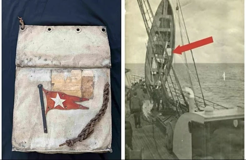 بـ 238 ألف دولار.. وسادة مقعد من تايتانيك للبيع 