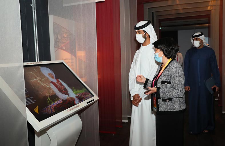 عبد الله بن طوق يزور جناح قيرغيزستان في إكسبو 2020 دبي