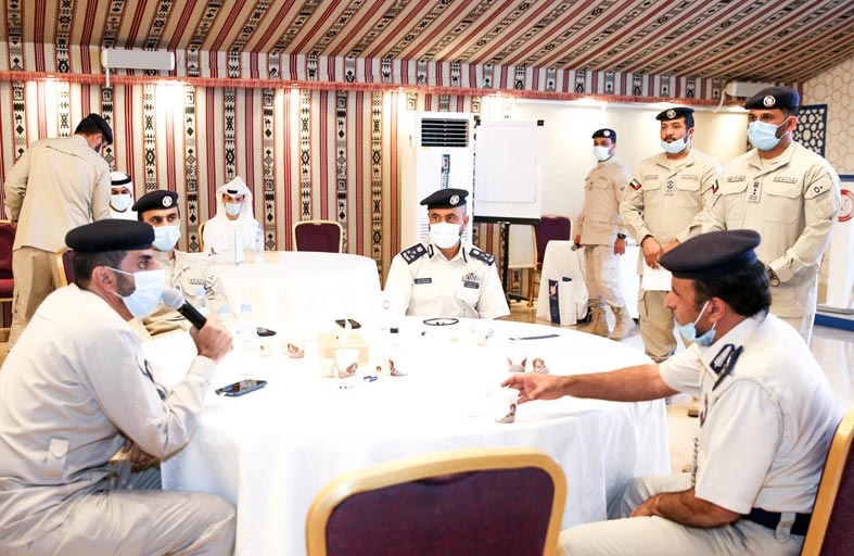 شرطة أبوظبي تنفذ مع الشركاء ورشتي عمل للتعامل مع حوادث محطات الوقود والظروف الجوية