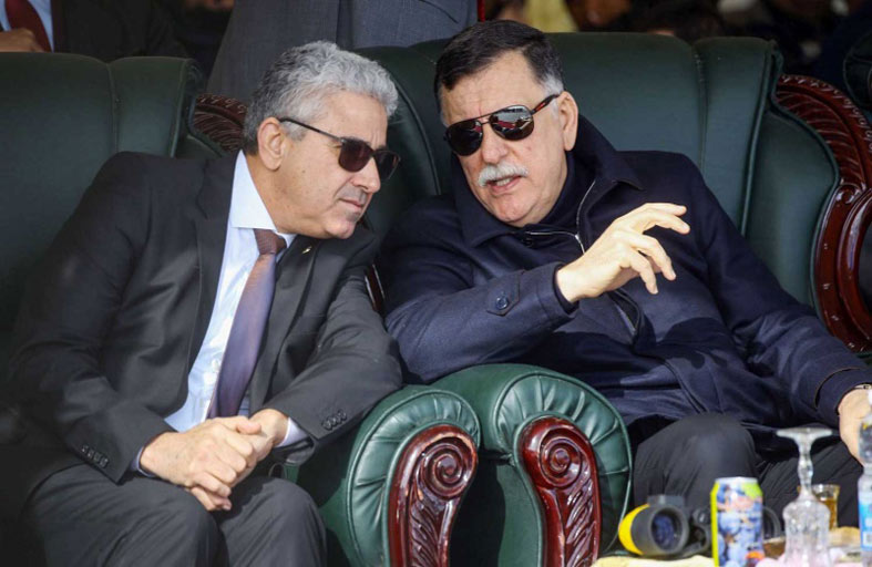 تنافس محموم بين السراج وباشاغا لإرضاء أردوغان