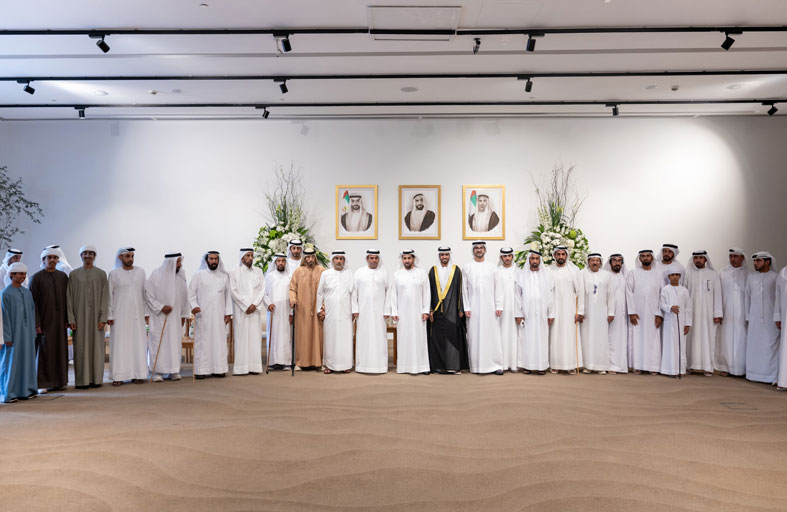 حمدان بن زايد يحضر حفل زفاف سيف حمدان المنصوري