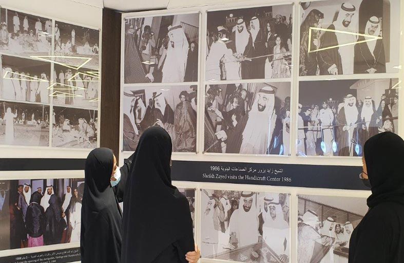 ذاكرة الوطن تعرض لرواد المهرجان جوانب من اهتمام الشيخ زايد بالمرأة