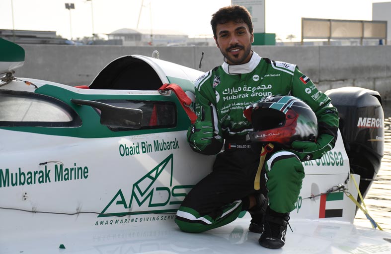 عبيد بن مبارك جاهز لفورمولا 4 في النرويج