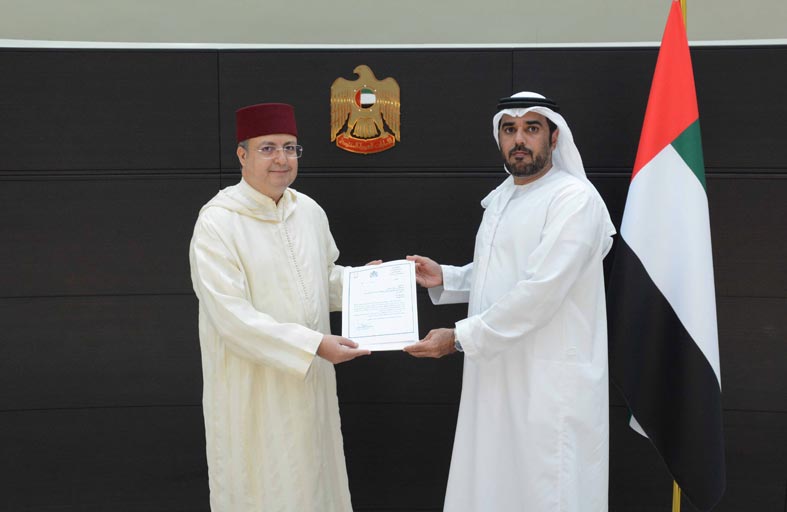 الخارجية  تتسلم البراءة القنصلية لقنصل عام المغرب