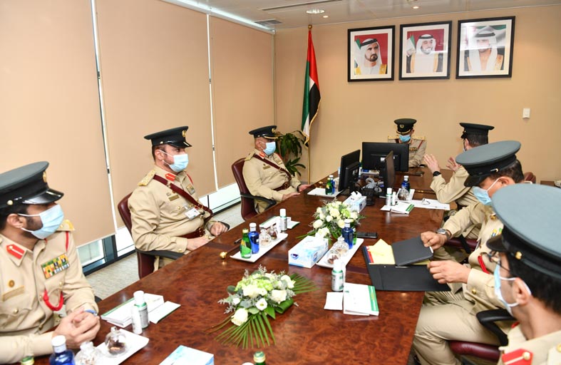 عبد الله المري يتفقد الإدارة العامة للمؤسسات العقابية والإصلاحية بدبي