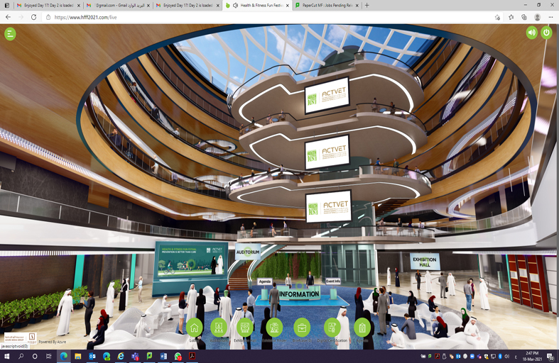 أبوظبي التقني ينفذ 24 محاضرة وندوة حية للتوعية الصحية والذاتية مع جمهور مهرجان الصحة واللياقة 