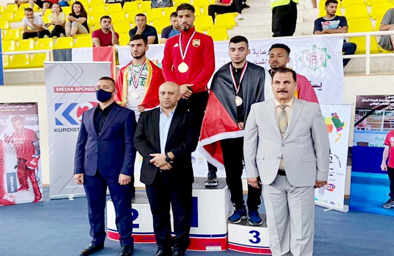 منتخبنا للكيك بوكسينح يحرز ذهبية وبرونزية في البطولة العربية بالعراق