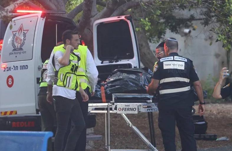 قتيلان في هجوم بالسكين قرب تل أبيب