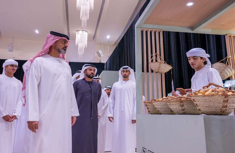 عمار بن حميد يفتتح النسخة الـ11 من مهرجان ليوا عجمان للرطب والعسل