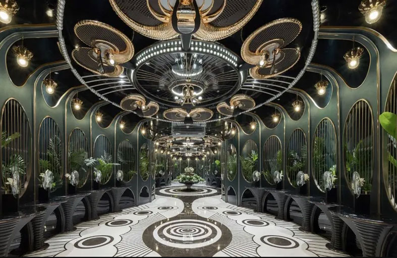 صور لأفخم حمام عام في العالم.. كأنه قصر