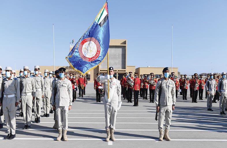 تخريج 531 من مستجدي شرطة أبوظبي وافتتاح ميدان تدريبي بالفوعة