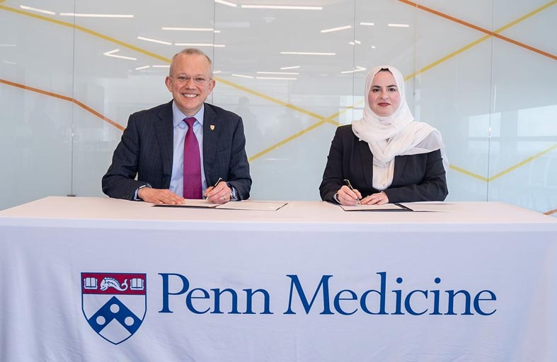 دائرة الصحة - أبوظبي توقع مذكرة تفاهم مع كلية بيرلمان للطب بجامعة بنسلفانيا