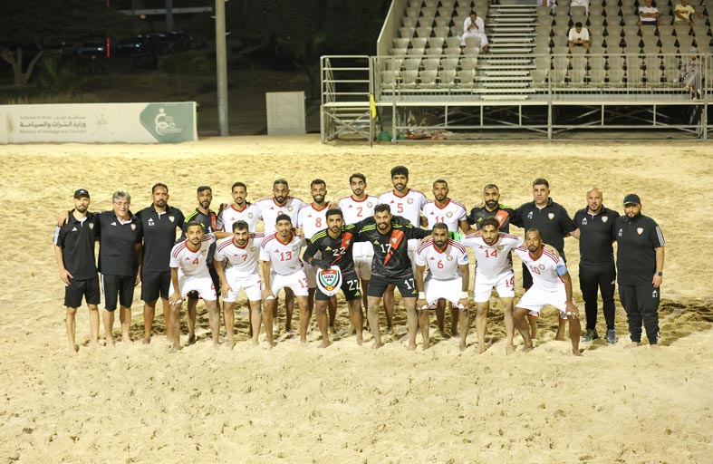 منتخبنا للشاطئية يُحافظ على مركزه السابع عالمياً في تصنيف شهر أكتوبر