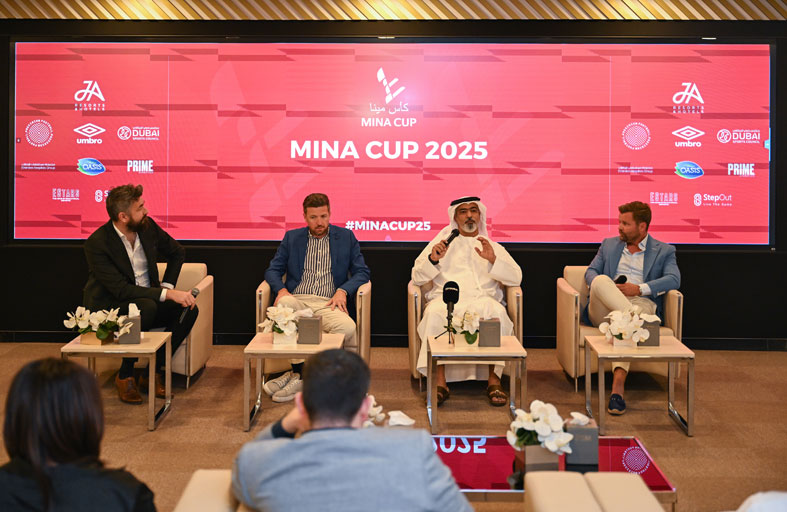 44 فريقًا دوليًا يشاركون في «كأس مينا» لكرة القدم بدبي (9 أبريل) المقبل