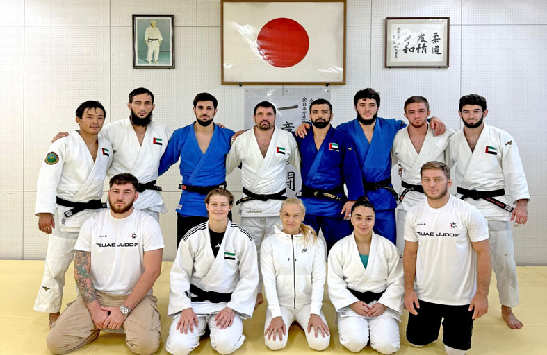 اعتماد بعثة منتخب الإمارات لبطولة أبوظبي جراند سلام