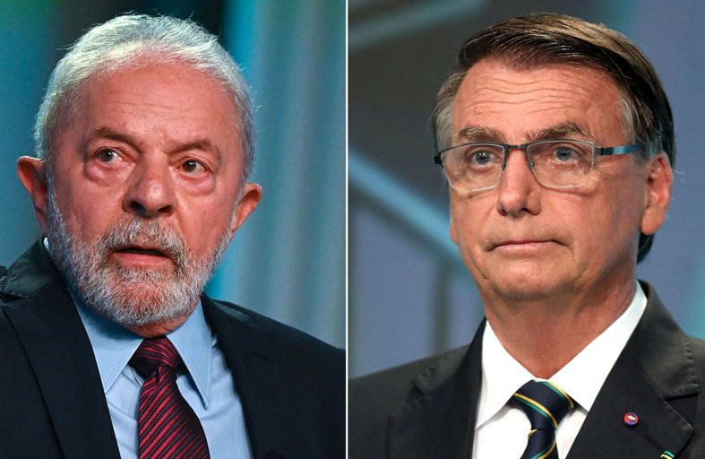 مواجهة حادة بين بولسونارو ولولا في أول مناظرة بينهما 