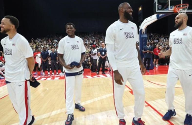 سلة الأولمبياد.. جيمس وكوري للإعلان عن نيتهم منذ البداية 