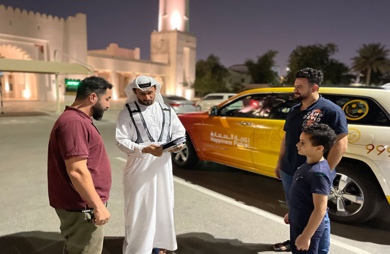 شرطة أبوظبي تعزز الوعي بعدم الوقوف العشوائي للمركبات أمام المساجد