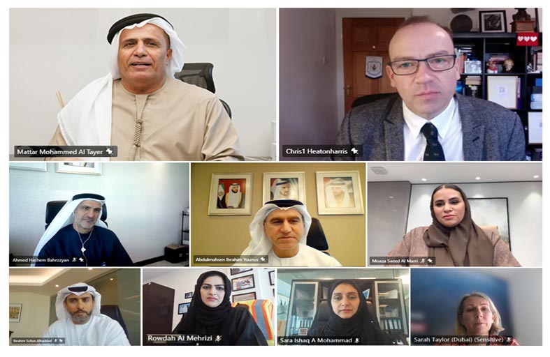 الطاير يبحث مجالات التعاون مع وزير النقل في المملكة المتحدة