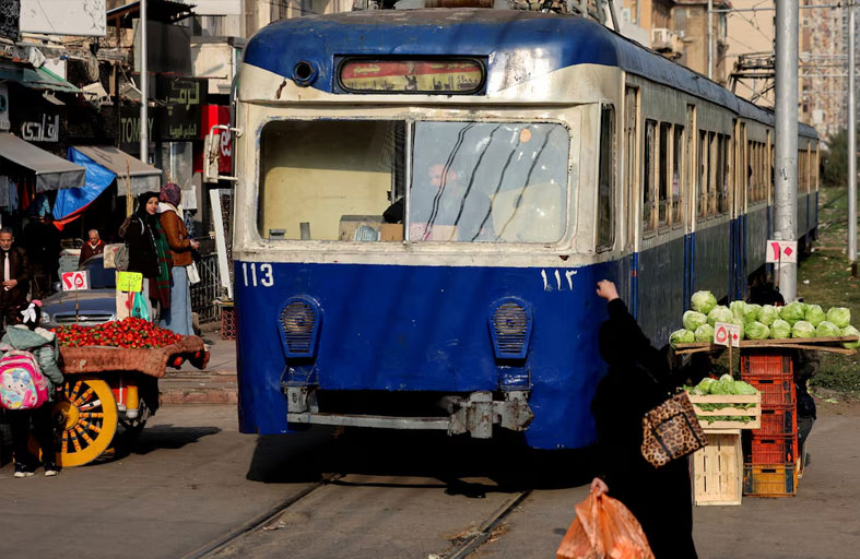 الإسكندرية تودع الترام التاريخي 