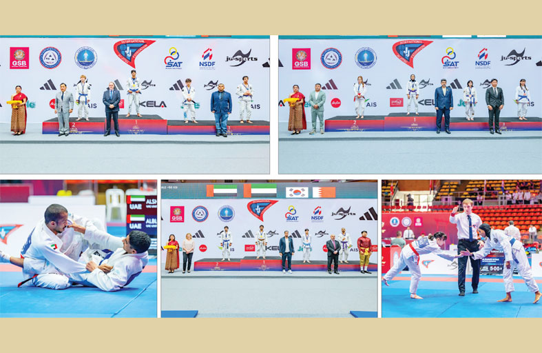 منتخب الإمارات للجوجيتسو يكثف استعداداته لبطولة العالم في أبوظبي