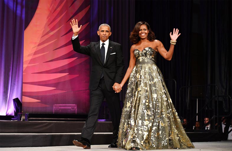 باراك وميشيل أوباما، دجاجة تبيض ذهبا للناشرين