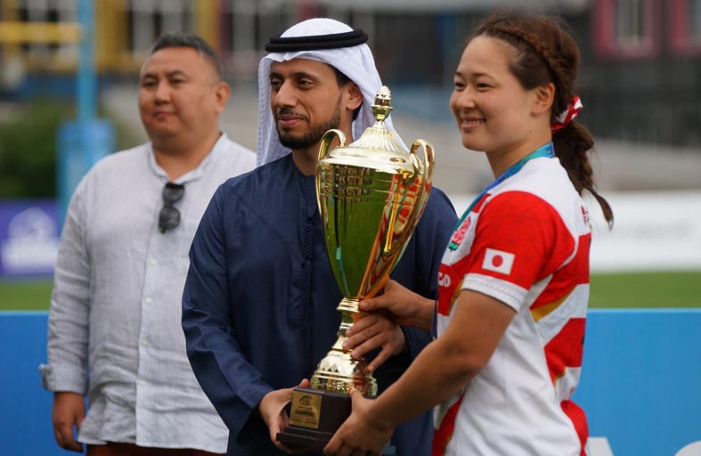 رئيس الاتحاد الآسيوي للرجبي يدعم مطالب كازاخستان لاستضافة البطولات الكبرى