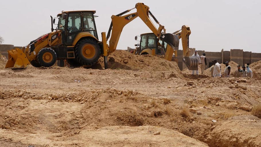 المقابر الجماعية تروي فظاعة النزاعات في العراق