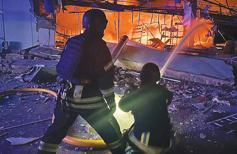 هجوم روسي مفاجيء على كييف يربك الدفاعات الأوكرانية