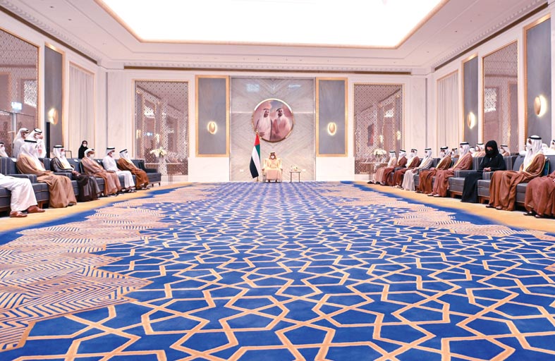 عدد من القضاة الجدد المعينين في محاكم دبي يؤدون اليمين القانونية