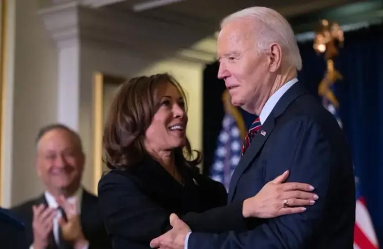 بايدن وهاريس يشكران المانحين الديمقراطيين