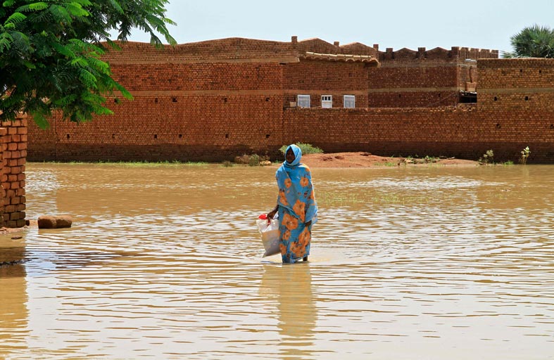 السودان.. قتلى ومنازل وبنى تحتية مدمرة جراء السيول