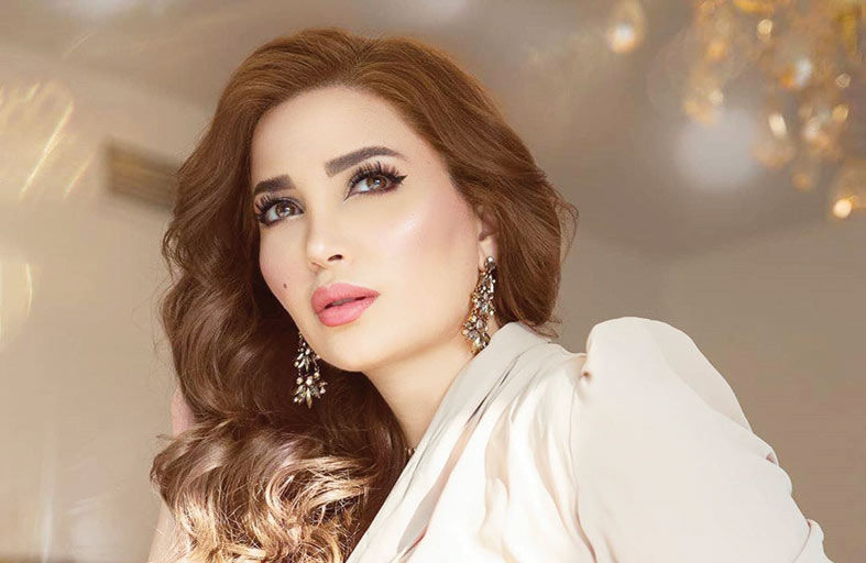 نسرين طافش تحضر  لمسلسل (الوجه الآخر)
