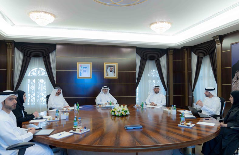 ولي عهد الشارقة يطلع على مستجدات مشروع منصة الخدمات العقارية المتكاملة